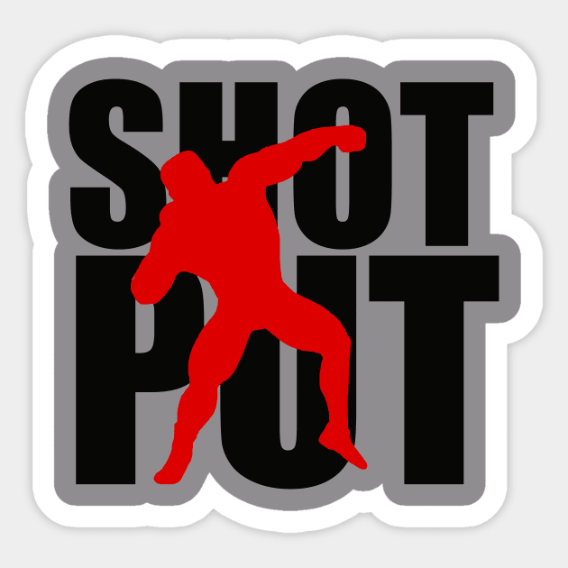 SHOT PUT Sticker by Athletics Inc